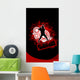 Abstract Baseball Wall Decal