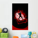 Abstract Baseball Wall Decal