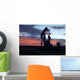 Oil Well Sunrise Wall Decal
