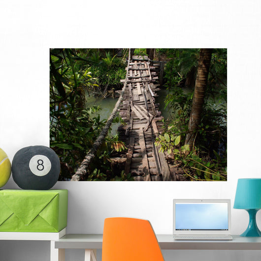 Boardwalk Jungle Wall Decal