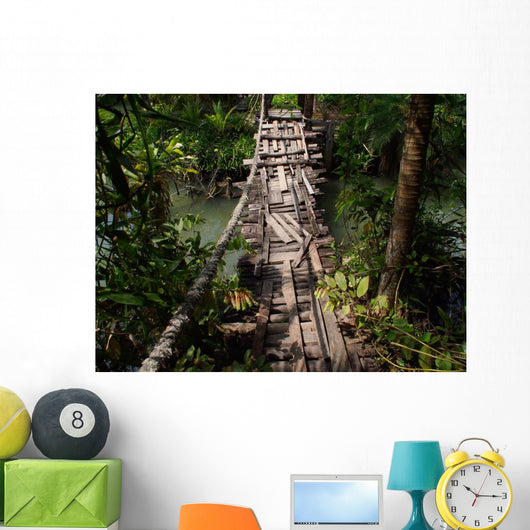 Boardwalk Jungle Wall Decal