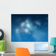Universum Space Star Blue Wall Decal