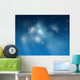 Universum Space Star Blue Wall Decal