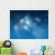 Universum Space Star Blue Wall Decal