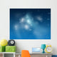 Universum Space Star Blue Wall Decal
