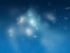 Universum Space Star Blue Wall Decal