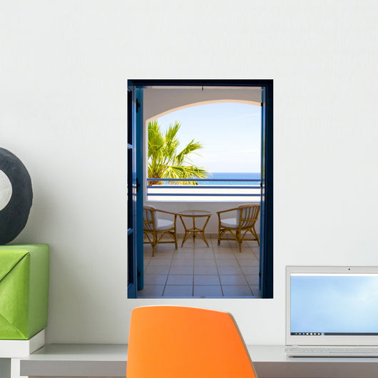 Walk-Out Balcony Wall Decal