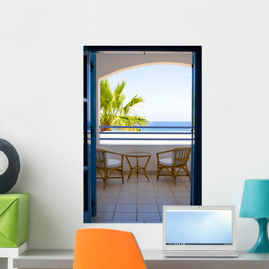 Walk-Out Balcony Wall Decal