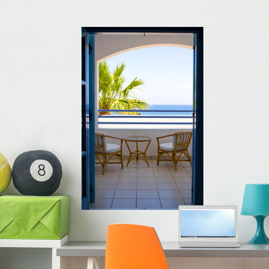 Walk-Out Balcony Wall Decal