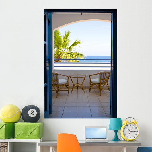 Walk-Out Balcony Wall Decal