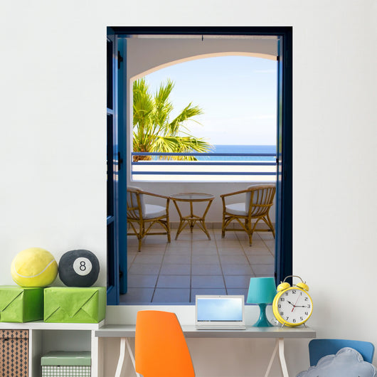 Walk-Out Balcony Wall Decal