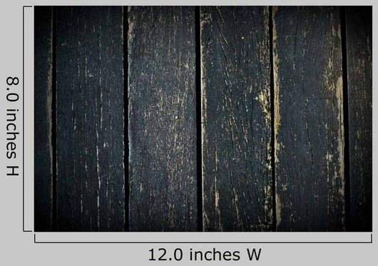 Old Wood with Black Wall Decal