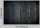 Old Wood with Black Wall Decal