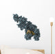 Taq Polymerase Moleculetes Wall Decal