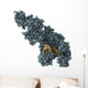 Taq Polymerase Moleculetes Wall Decal