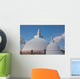 Huge White Stupa Mirisavatiya Wall Decal