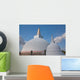 Huge White Stupa Mirisavatiya Wall Decal
