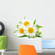 Chamomile with Leaves Wall Decal