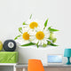 Chamomile with Leaves Wall Decal