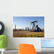 Oil Well and Storage Wall Decal
