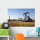 Oil Well and Storage Wall Decal