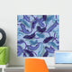 Decorative Seamless with Blue Wall Decal