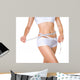 Woman Measuring Her Waistline Wall Decal