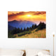 Morning Mountains Wall Decal