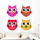 Vector Owls Wall Stickers Wall Decal