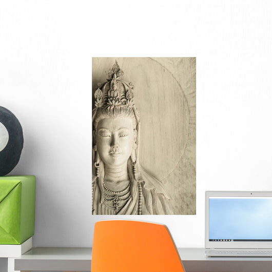 Thai Art Wooden Carve Wall Decal