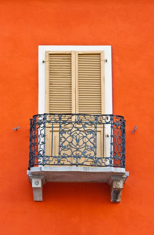 Balcony Window Mini Wall Decal