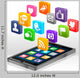 Social Media Apps Wall Decal