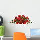 Bundles of Red Roses Wall Decal