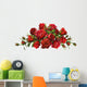 Bundles of Red Roses Wall Decal