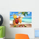 Cocktails Beach Wall Decal