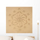 Stylized Sun Engraving Wall Decal