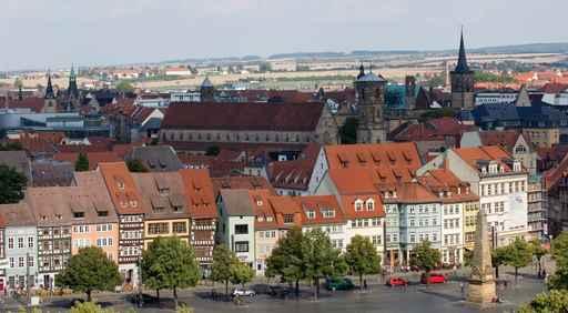Altstadt Erfurt Wall Decal