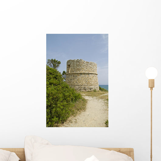 Tour Genoise Corse Aleria Wall Decal