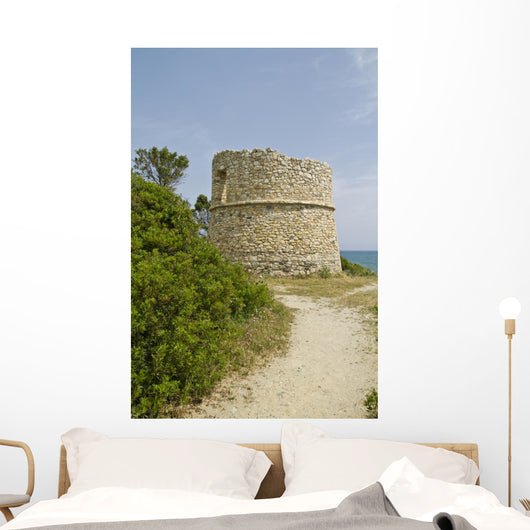 Tour Genoise Corse Aleria Wall Decal