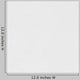 White Texture White Wall Decal