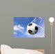 Close-up Soccer Ball Football Wall Decal