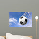 Close-up Soccer Ball Football Wall Decal