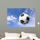 Close-up Soccer Ball Football Wall Decal