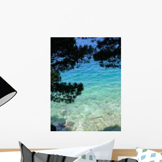 Adriatic Coastline Wall Decal