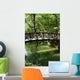 Footbridge through Stream Park Wall Decal