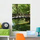 Footbridge through Stream Park Wall Decal