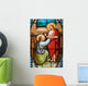 Old Stained Glass Window Wall Decal