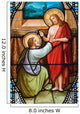 Old Stained Glass Window Wall Decal