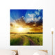 Good Sunset over Rural Wall Decal