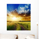 Good Sunset over Rural Wall Decal